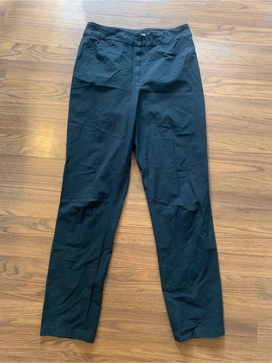 Jil Sander Pants - VINTAGE Jil Sander Linda Dresner Collab Tailored Straight Trousers Black 40